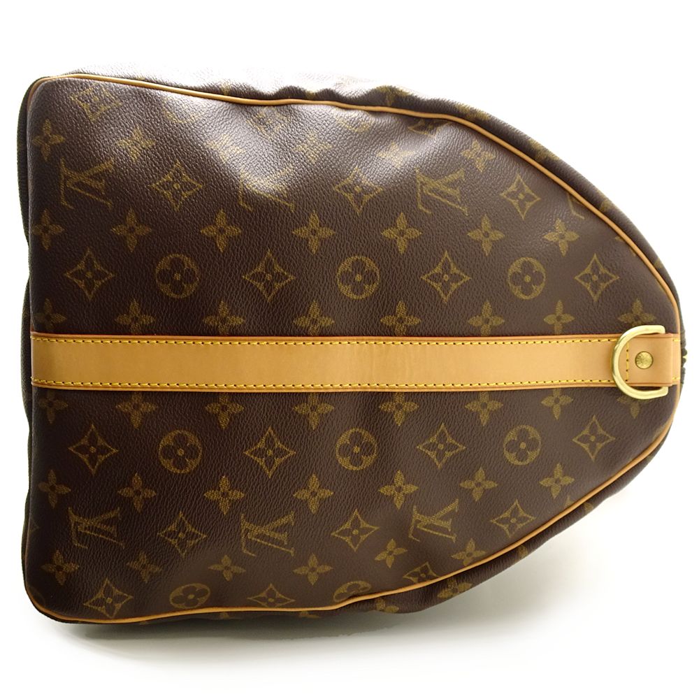 Louis Vuitton Monogram Keepall Bandouliere 60 Brown Boston Bag