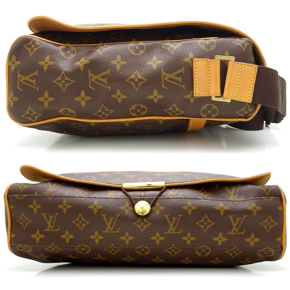 Louis Vuitton Monogram Abbess Brown Messenger Bag Crossbody
