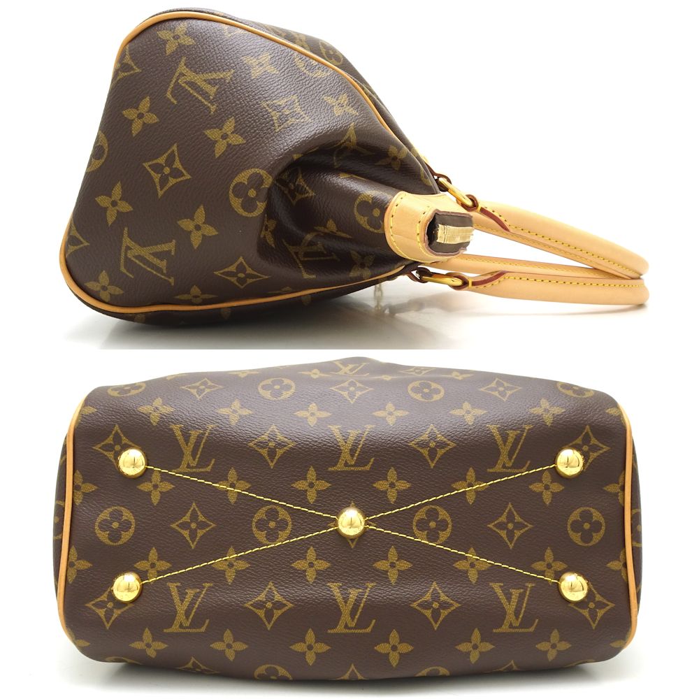 Louis Vuitton Monogram Tivoli PM Brown Handbag