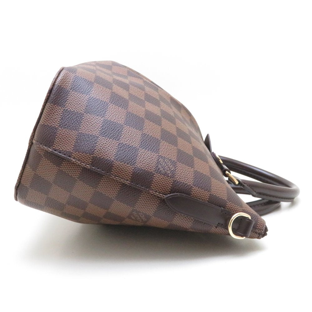 Louis Vuitton Damier Sienna PM Ebene 2WAY Bag Brown