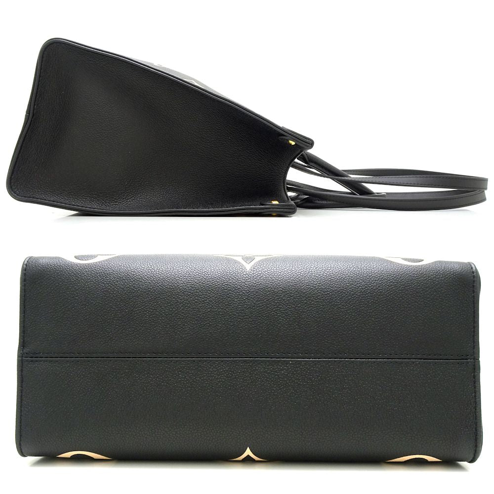 Louis Vuitton Amplant On The Go MM Black Beige 2WAY Bag