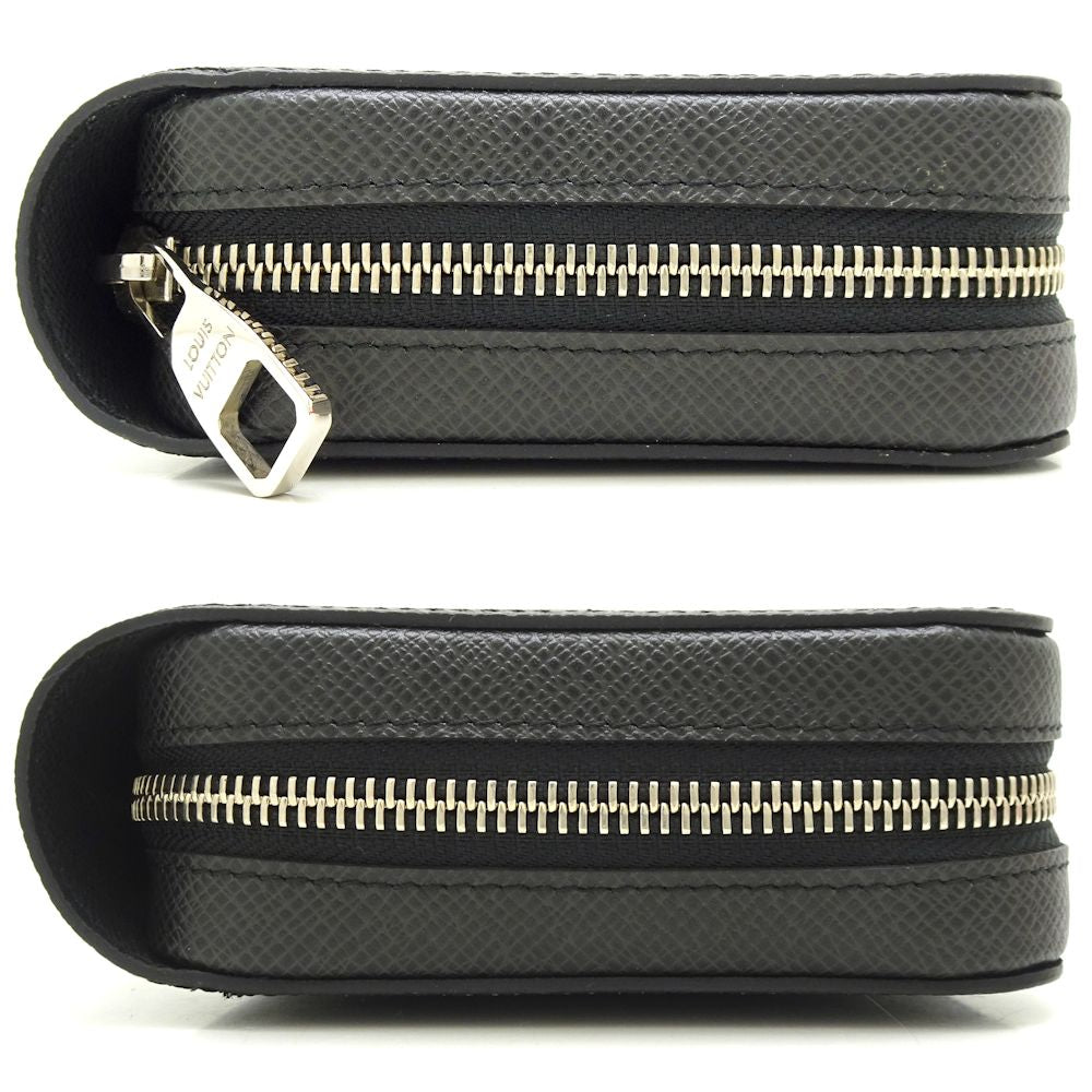 Louis Vuitton Taiga Zippy XL Long Wallet Clutch Travel Case Black