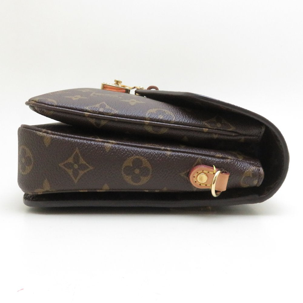 Louis Vuitton Pochette Metis MM Crossbody Shoulder Bag Monogram Brown