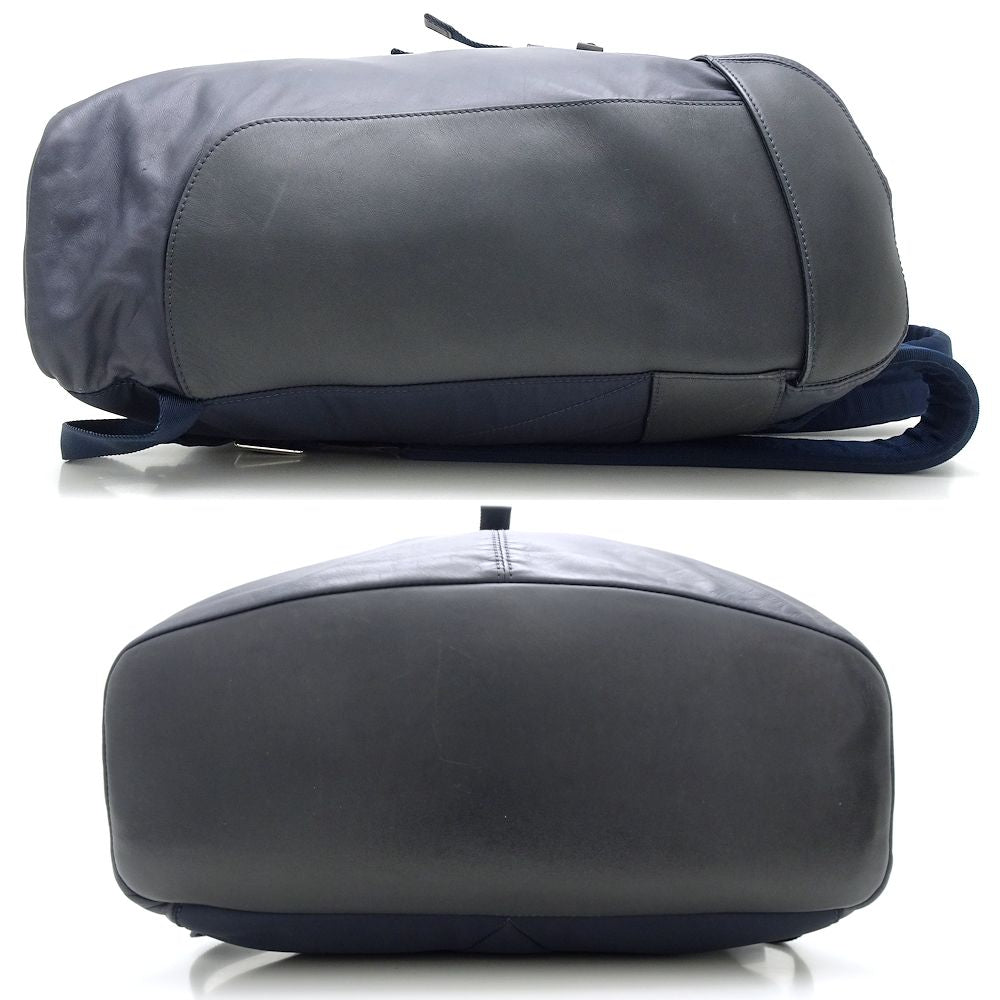 Louis Vuitton Pulse V Line Navy Leather Nylon