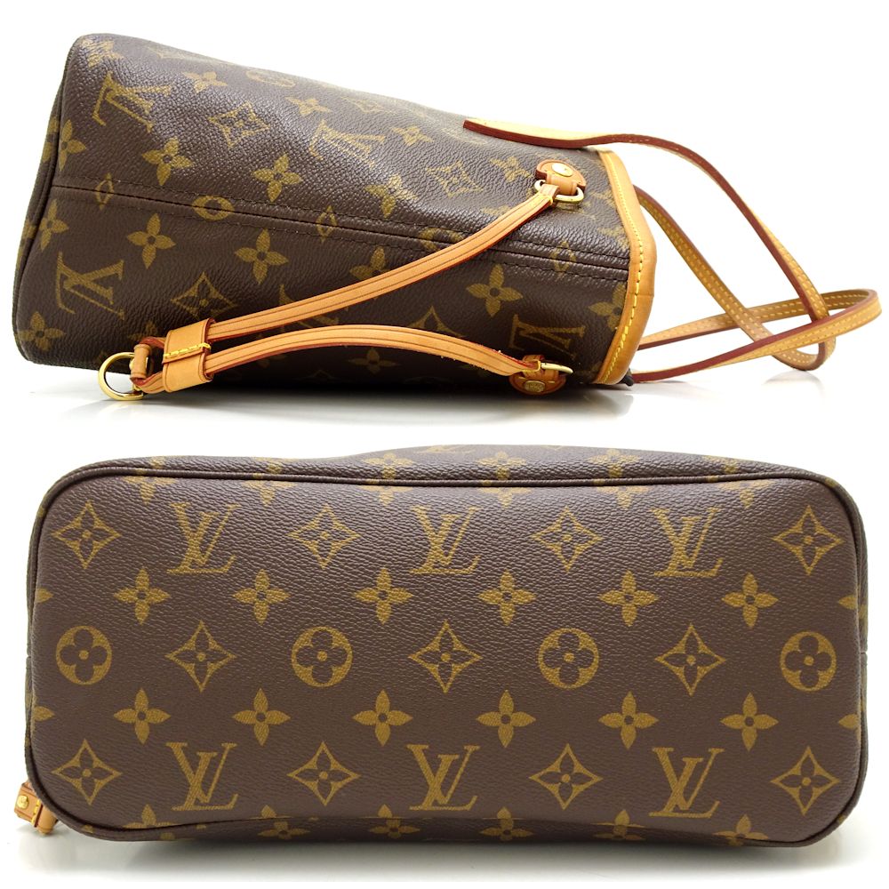 Louis Vuitton Monogram Neverfull PM Brown Tote Bag