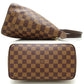 Louis Vuitton Damier Saleya PM Ebene Tote Bag Brown