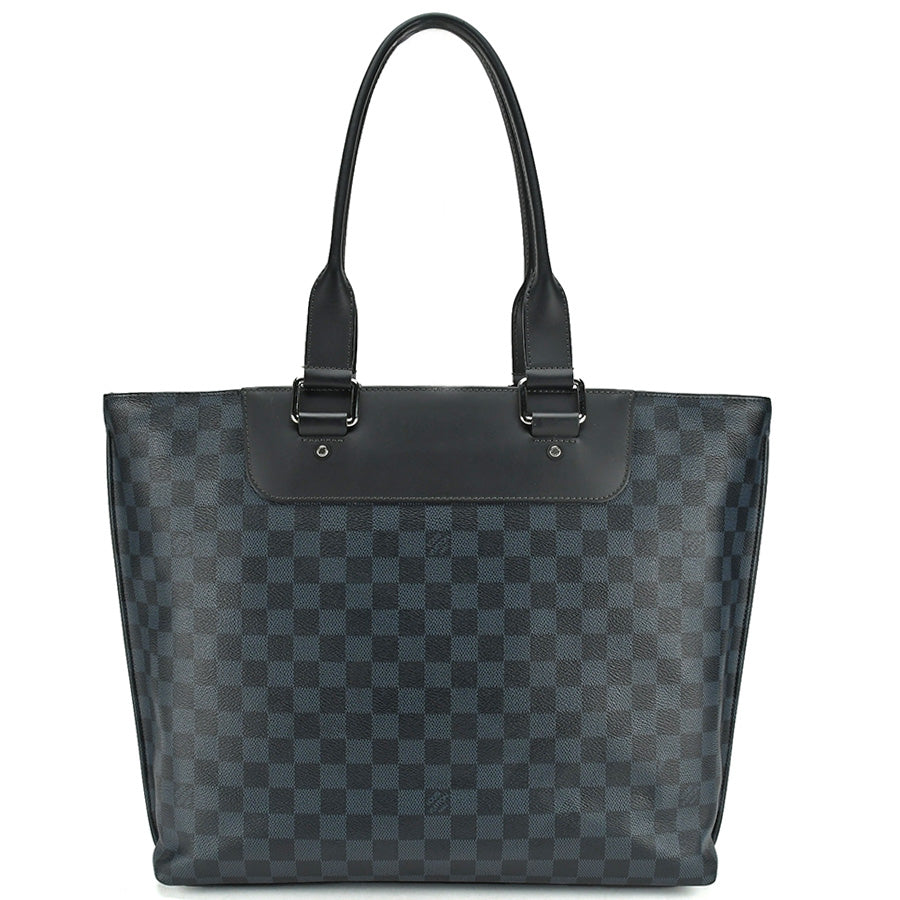 Louis Vuitton Damier Cobalt Cover Voyage Leather Tote Bag