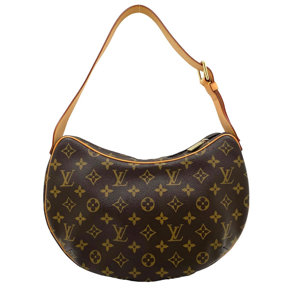 Louis Vuitton Handbag Monogram Croissant MM Shoulder Bag Brown