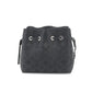 Louis Vuitton Mahina Bella 2 Way Shoulder Hand Bag Leather Noir