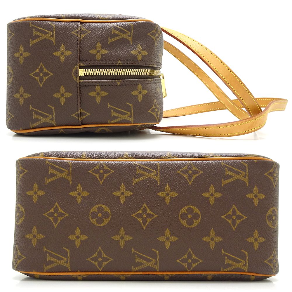 Louis Vuitton Monogram Cite MM Brown Shoulder Bag