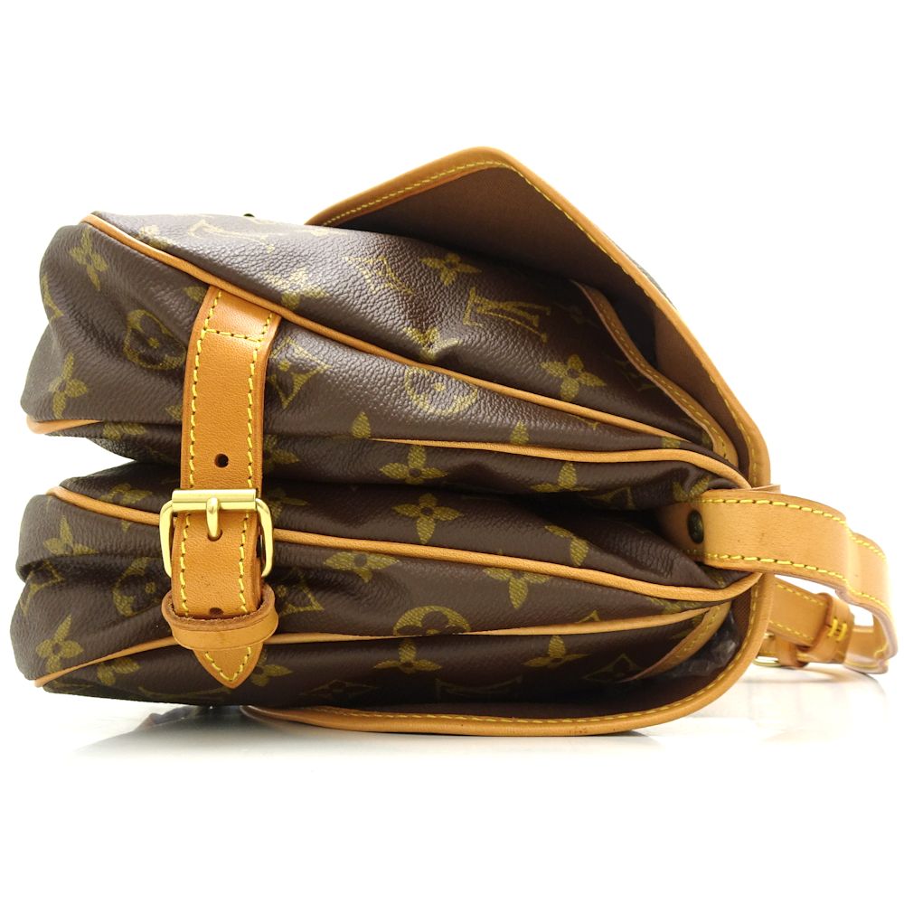 Louis Vuitton Monogram Saumur 30 Brown Shoulder Bag