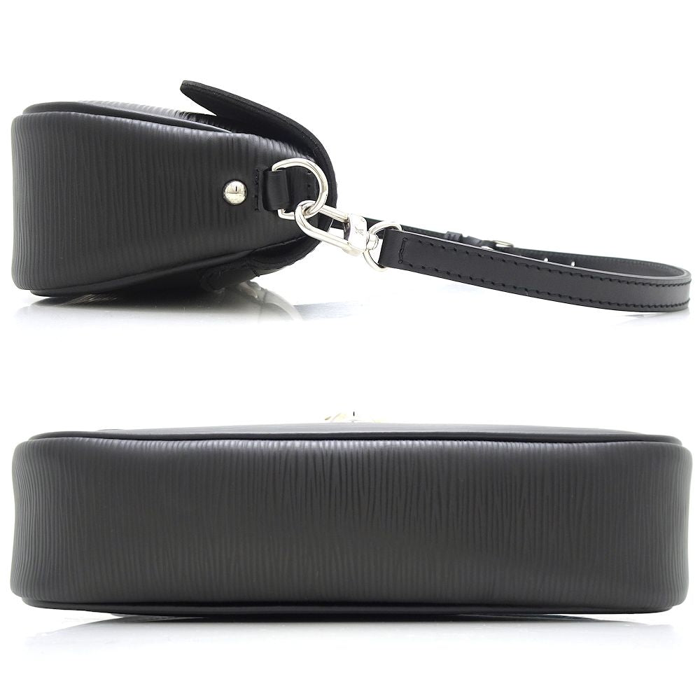Louis Vuitton Epi Pochette Montaigne Noir Handbag