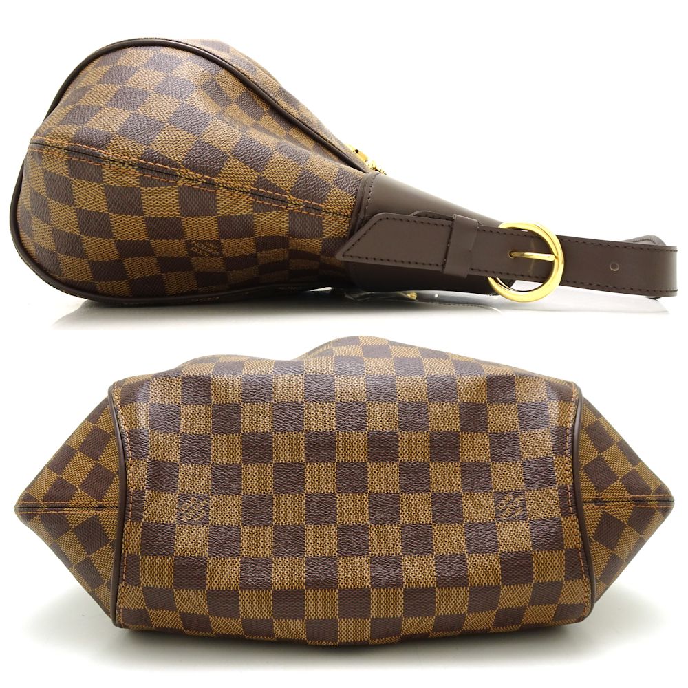 Louis Vuitton Damier Sistina MM Shoulder Bag Ebene