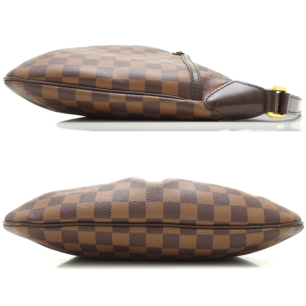 Louis Vuitton Damier Bloomsbury PM Ebene Shoulder Bag Brown
