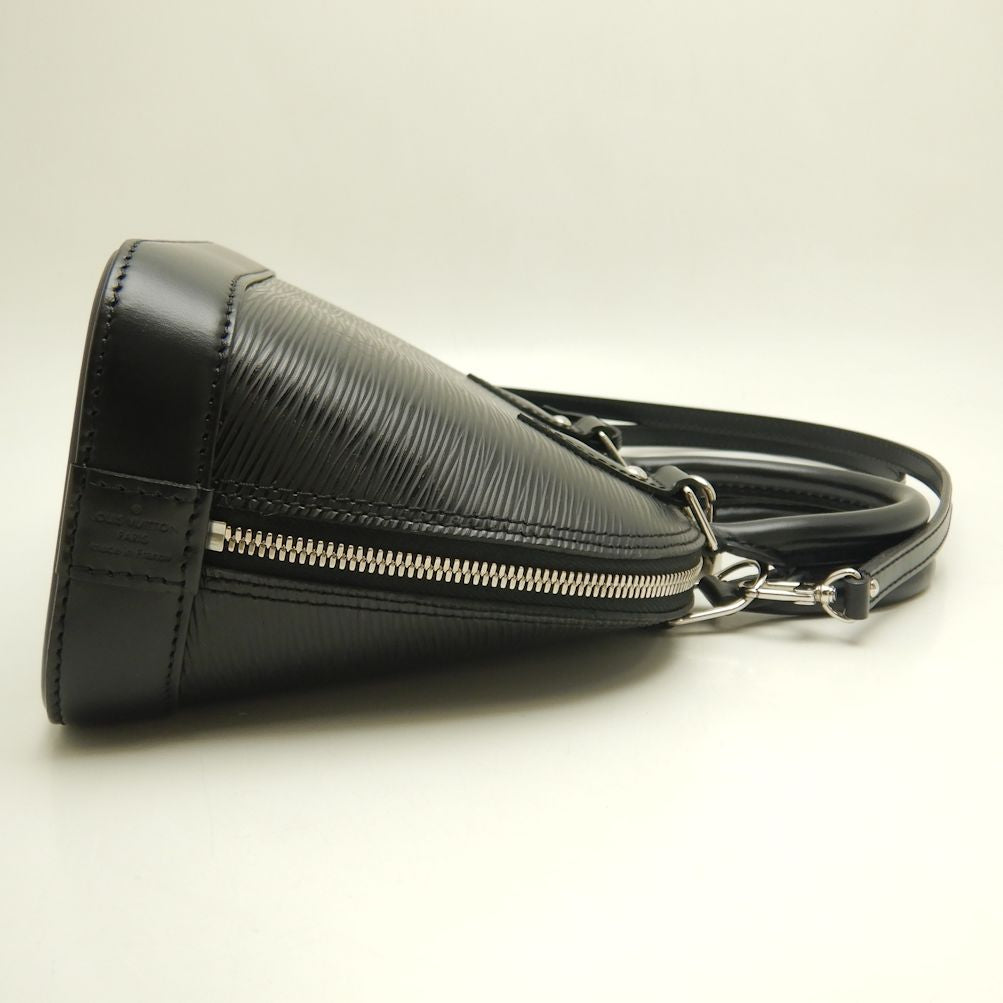 Louis Vuitton Alma BB Epi Handbag Black