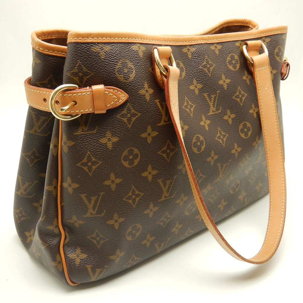 Louis Vuitton Monogram Batignolle Horizontal  Tote Bag Brown