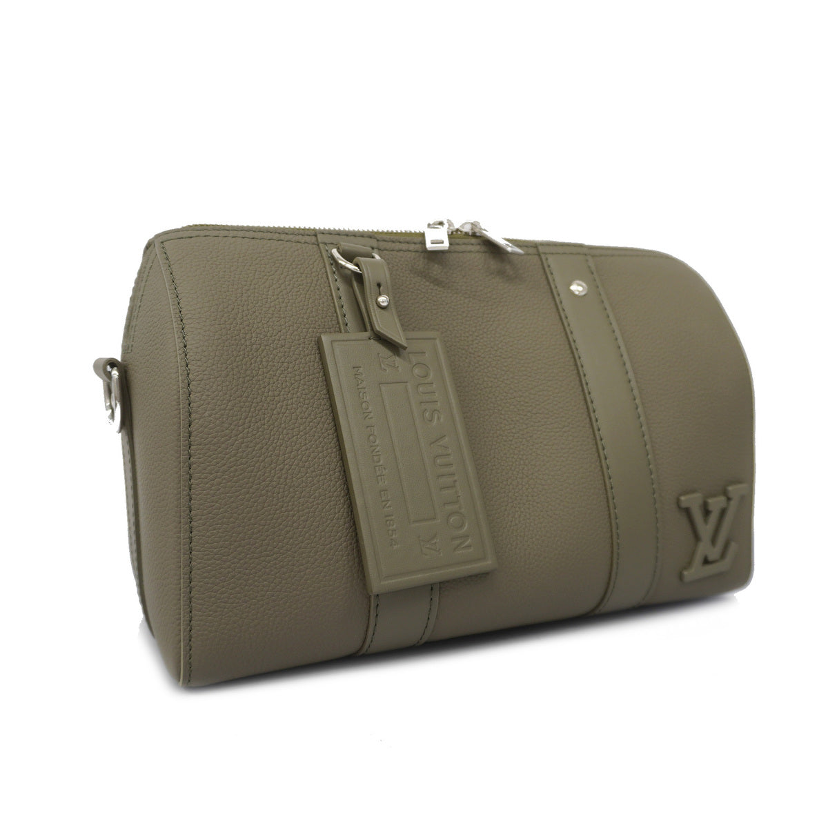 Louis Vuitton Shoulder Bag Aerogram City Keepall Gray