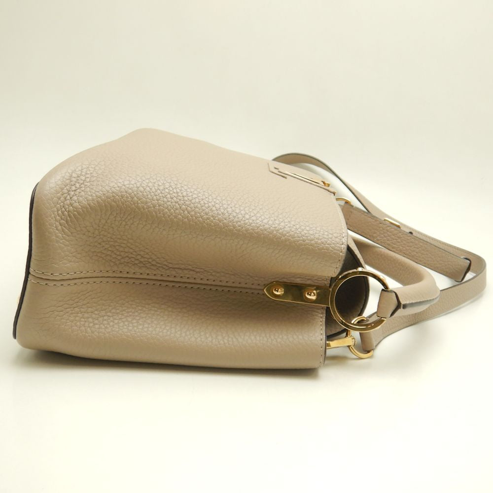 Louis Vuitton Capucines BB Shoulder Bag Taurillon Galle