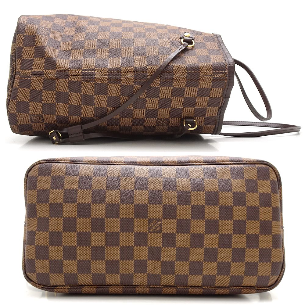 Louis Vuitton Damier Neverfull MM Tote Bag Ebene