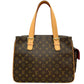 Louis Vuitton Tote Monogram Multi Pristine Brown