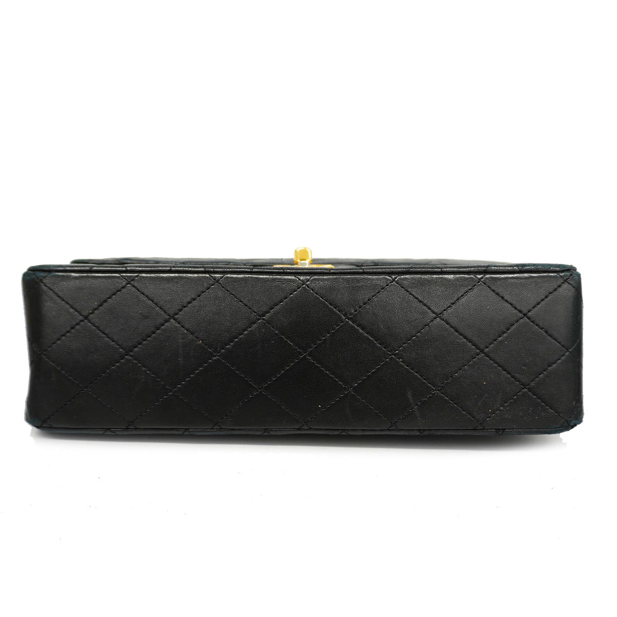 Chanel Shoulder Bag Matelasse Chain Lambskin Black
