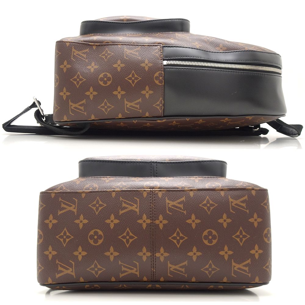 Louis Vuitton Josh Monogram Macassar Backpack Brown Black