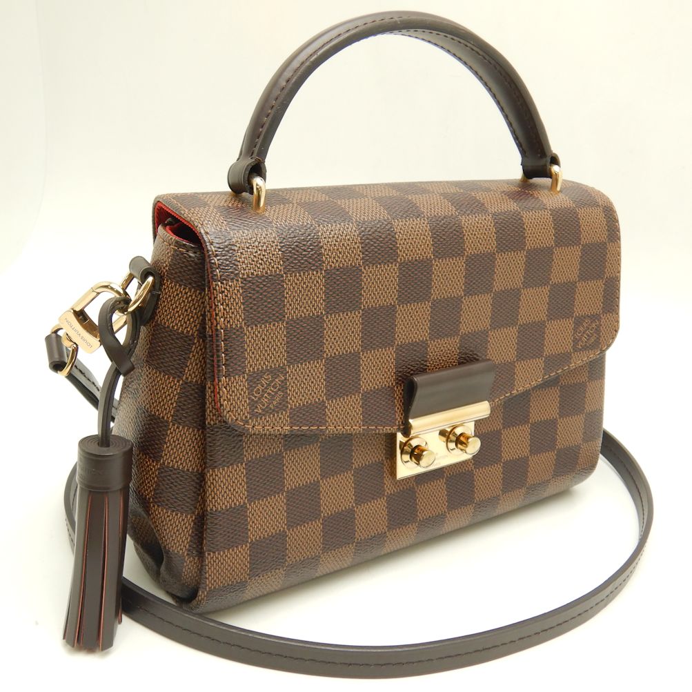 Louis Vuitton Croisette Damier Ebene Brown