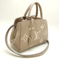 Louis Vuitton Montaigne BB Handbag Tourtrell Creme