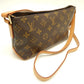 Louis Vuitton Monogram Trotter Shoulder Bag Brown