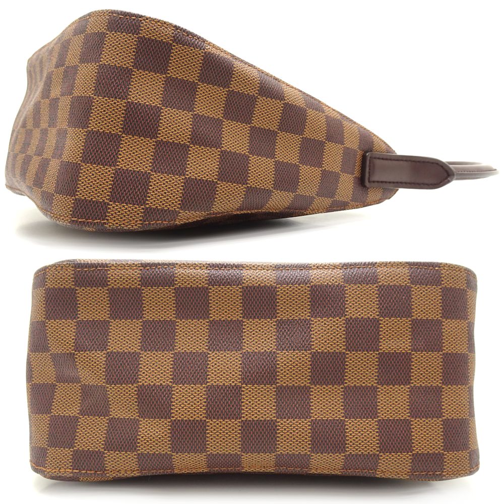 Louis Vuitton Damier Looping MM Shoulder Bag Ebene