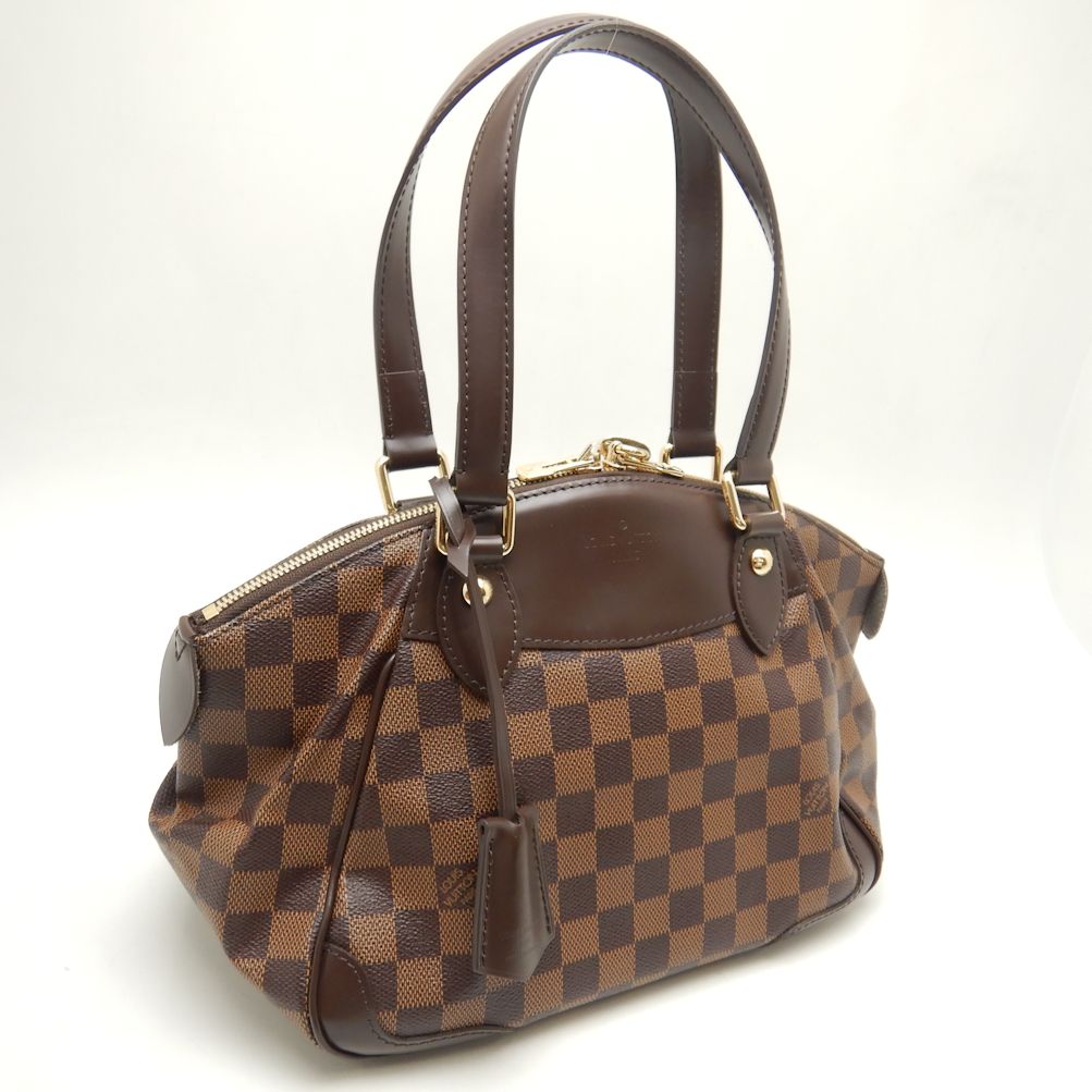 Louis Vuitton Damier Verona PM Handbag Brown