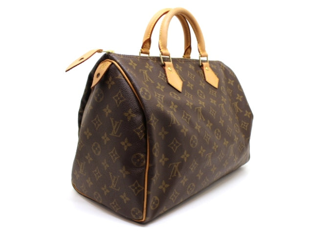 Louis Vuitton Speedy 35 Boston Bag Handbag Monogram
