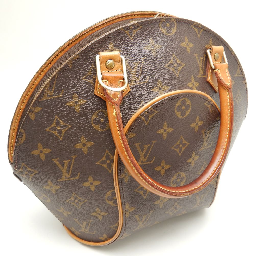 Louis Vuitton Monogram Ellipse PM Handbag Brown