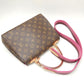 Louis Vuitton Monogram Cluny BB Handbag Brown