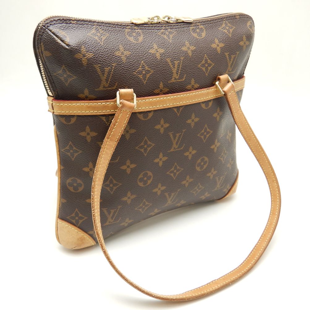 Louis Vuitton Monogram  Kusan GM Shoulder Bag Brown