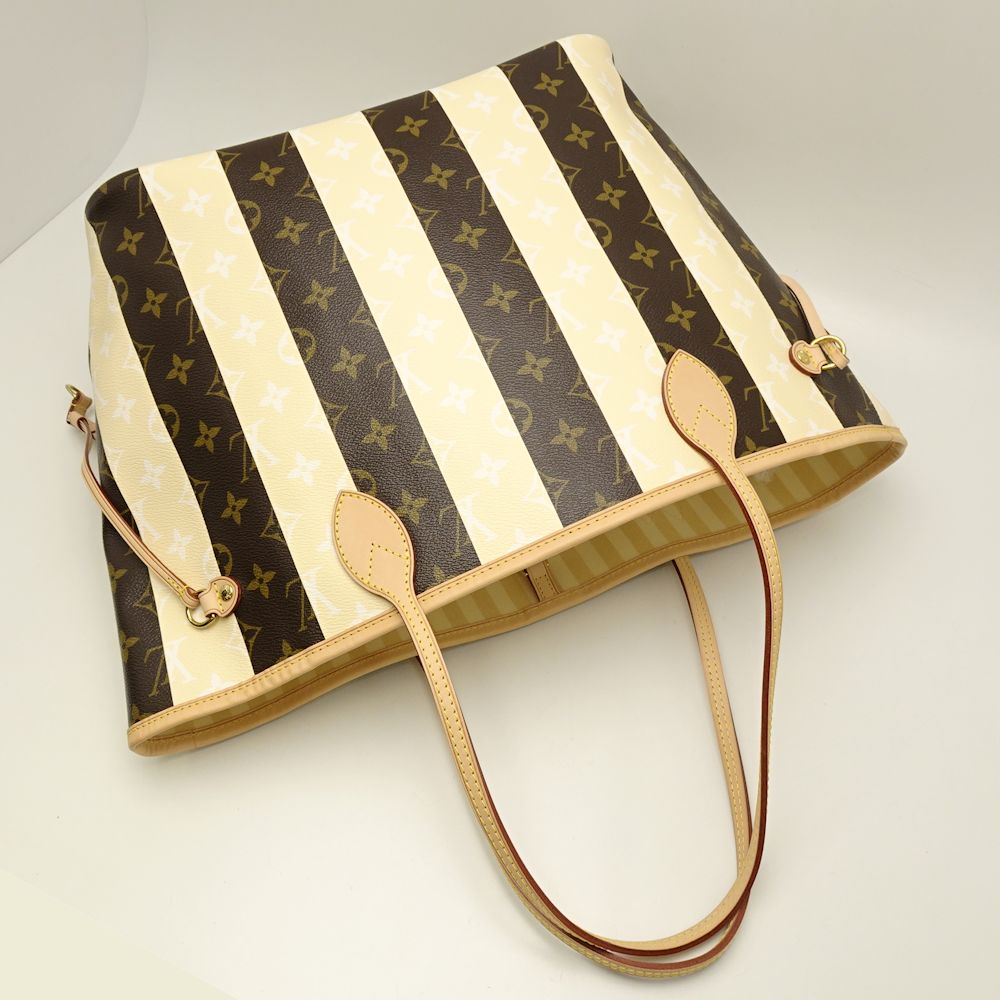 Louis Vuitton Monogram Rayleur Neverfull MM Tote Bag