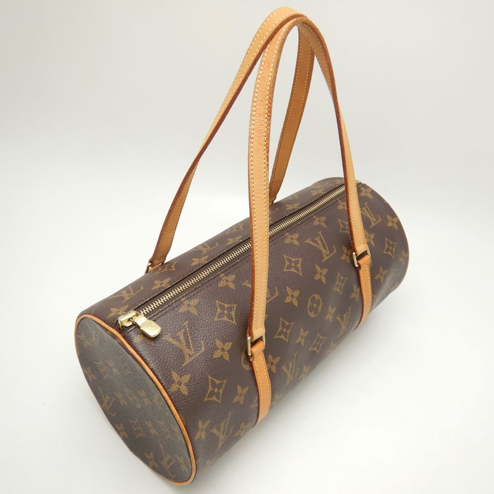 Louis Vuitton Monogram Papillon Handbag Brown