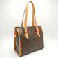 Louis Vuitton Monogram Popincourt Tote Bag Brown