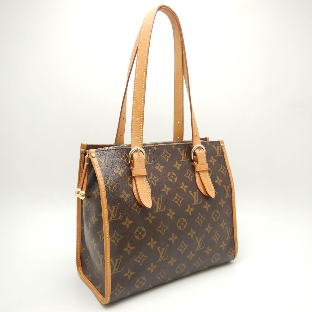 Louis Vuitton Monogram Popincourt Tote Bag Brown