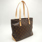 Louis Vuitton Monogram Cover Piano Tote Bag Brown
