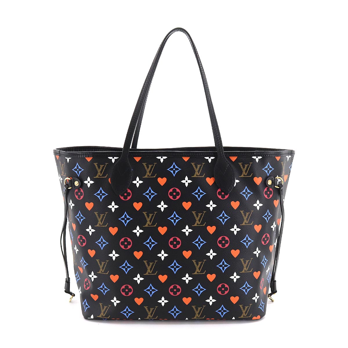 Louis Vuitton Game On Monogram Neverfull MM Tote Bag Noir