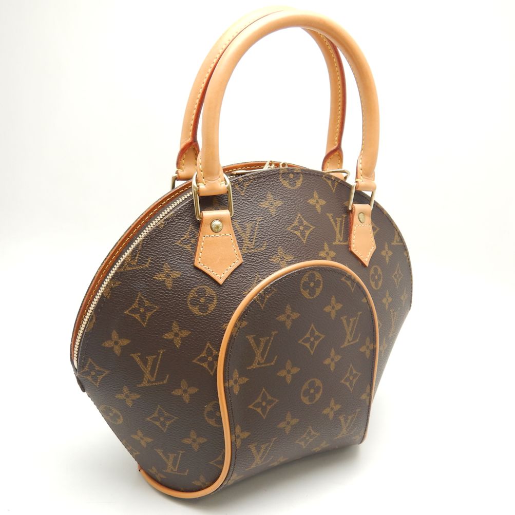 Louis Vuitton Monogram Ellipse PM Handbag Brown