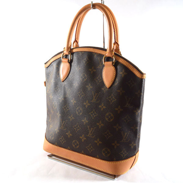 Louis Vuitton Lockit Monogram Handbag Brown