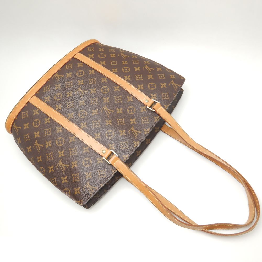 Louis Vuitton Monogram Babylon Tote Bag Brown