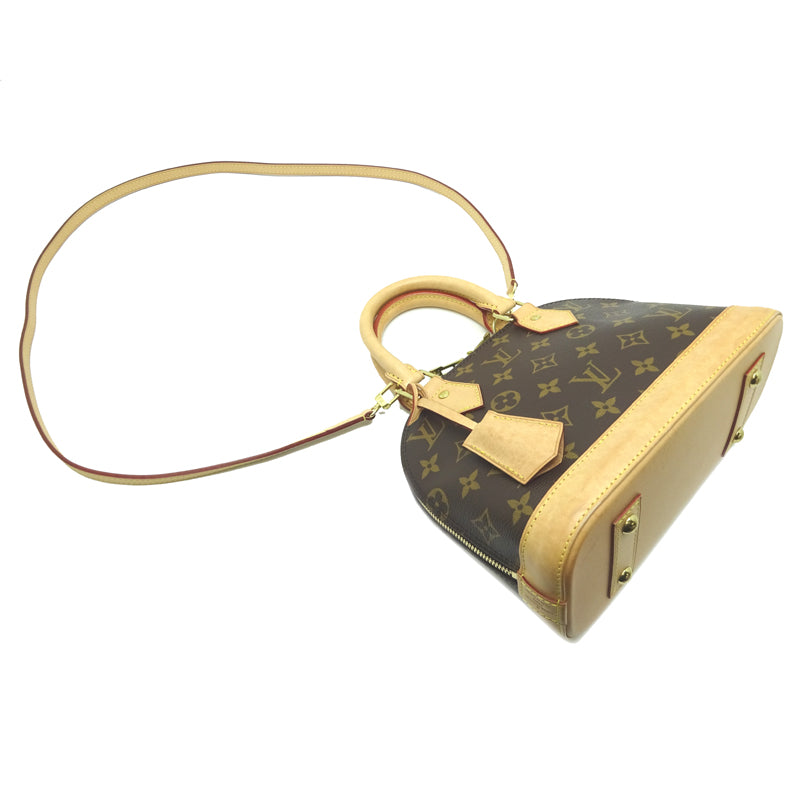Louis Vuitton Alma BB Handbag Monogram Brown