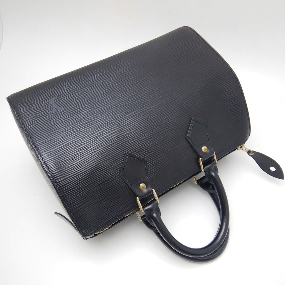 Louis Vuitton Epi  Speedy 25 Handbag Noir