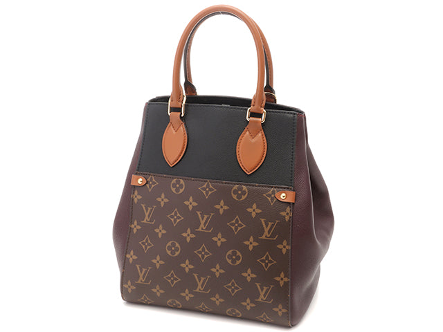 Louis Vuitton Fold Tote MM Monogram Shoulder Bag