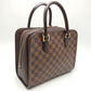 Louis Vuitton Damier Triana Handbag Ebene