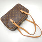 Louis Vuitton Monogram Cite MM Shoulder Bag Brown
