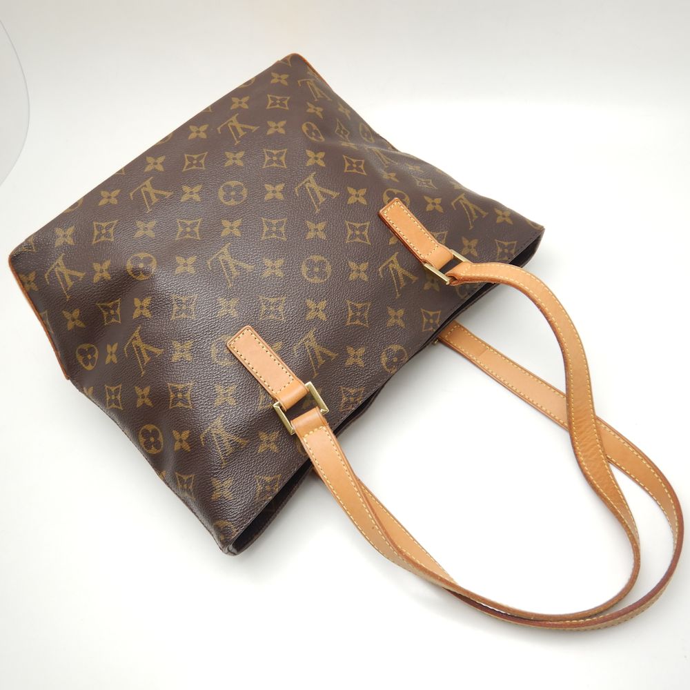 Louis Vuitton Monogram Tote Bag Brown